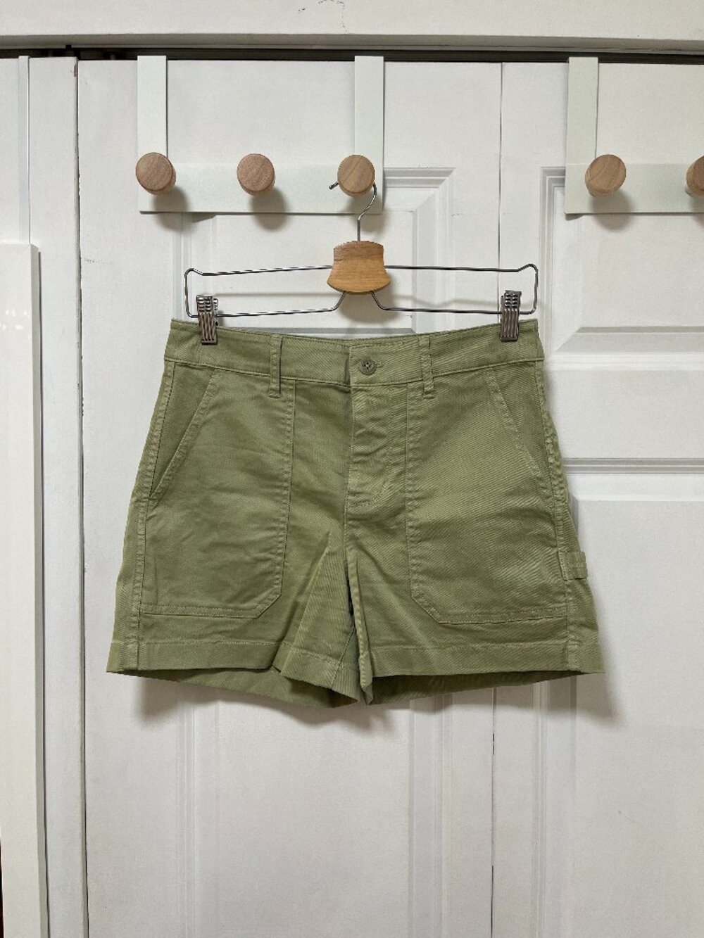 J.Crew Olive Green Utility Shorts Size 4